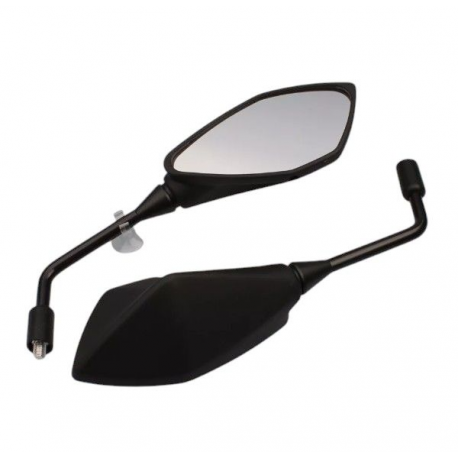 EMGO 2025/02 LUSTERKO KAWASAKI Z 800 '16-18, Z 900 '17-18, KLE 300 VERSYS X '17-18 LEWE (OEM: 56001-0299) KOLOR CZARNY (WZÓR ORY