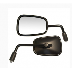 EMGO 2025/02 LUSTERKO KAWASAKI Z 125 PRO '14-'16 PRAWE (OEM: 56001-0313) KOLOR CZARNY (WZÓR ORYGINAŁU) (HOMOLOGACJA)