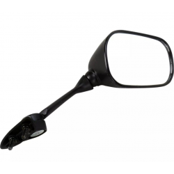 EMGO 2025/02 LUSTERKO YAMAHA YZF R1 '09-'14 PRAWE (OEM: 14B-26290-00) KOLOR CZARNY (WZÓR ORYGINAŁU) (HOMOLOGACJA)
