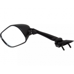 EMGO 2025/02 LUSTERKO YAMAHA YZF R1 '09-'14 LEWE (OEM: 14B-26280-00) KOLOR CZARNY (WZÓR ORYGINAŁU) (HOMOLOGACJA)