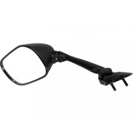 EMGO 2025/02 LUSTERKO YAMAHA YZF R1 '09-'14 LEWE (OEM: 14B-26280-00) KOLOR CZARNY (WZÓR ORYGINAŁU) (HOMOLOGACJA)