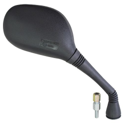 EMGO 2025/02 LUSTERKO YAMAHA XC 125 '05-'12 PRAWE (OEM: 5ML-F6290-00/10/11/12) KOLOR CZARNY (WZÓR ORYGINAŁU) (HOMOLOGACJA)