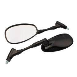 EMGO 2025/02 LUSTERKO YAMAHA XSR 900 '16-'18 PRAWE (OEM: 1B3-26290-20) KOLOR CZARNY (WZÓR ORYGINAŁU) (HOMOLOGACJA)