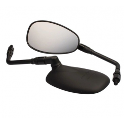 EMGO 2025/02 LUSTERKO YAMAHA XSR 700 '15-'16 PRAWE (OEM: B34-F6290-00) KOLOR CZARNY (WZÓR ORYGINAŁU) (HOMOLOGACJA)