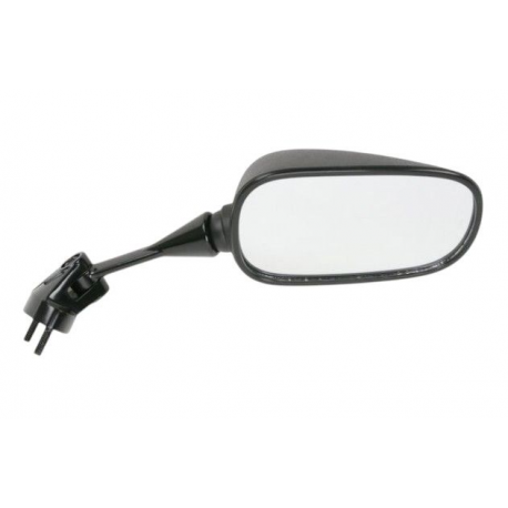 EMGO 2025/02 LUSTERKO KAWASAKI ZX-6R 636 '05-'06, ZX-10R '04-'07 PRAWE (OEM: 56001-0006) KOLOR CZARNY (WZÓR ORYGINAŁU) (HOMOLOGA