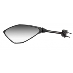 EMGO 2025/02 LUSTERKO KAWASAKI EX 650 R NINJA '14-'16 LEWE (OEM: 56001-0274) KOLOR CZARNY (WZÓR ORYGINAŁU) (HOMOLOGACJA)