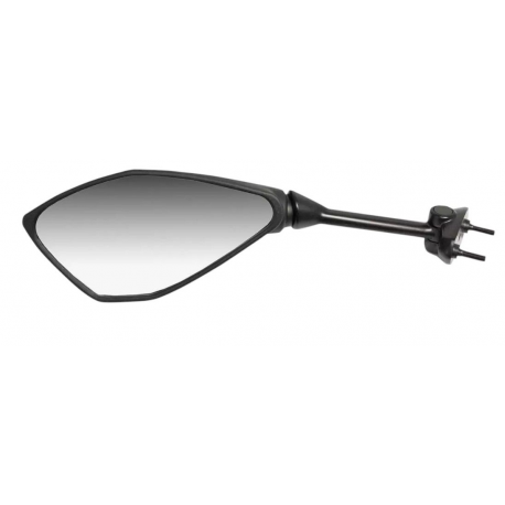 EMGO 2025/02 LUSTERKO KAWASAKI EX 650 R NINJA '14-'16 LEWE (OEM: 56001-0274) KOLOR CZARNY (WZÓR ORYGINAŁU) (HOMOLOGACJA)