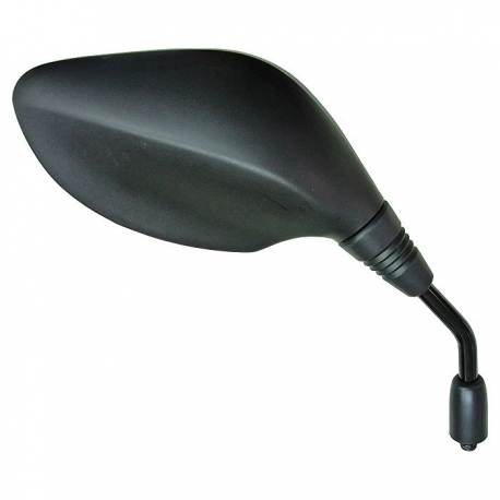 EMGO 2025/02 LUSTERKO HONDA PCX 125 / 150 '10-'17 PRAWE (OEM: 88210-KWN-900) KOLOR CZARNY (WZÓR ORYGINAŁU) (HOMOLOGACJA)