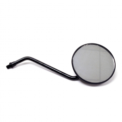 EMGO 2025/02 LUSTERKO HONDA XR 250 L '94-'96 PRAWE / LEWE (OEM: 88210-195-000) KOLOR CZARNY (WZÓR ORYGINAŁU) (HOMOLOGACJA)