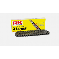 RK, řetěz 415HSB-120, spojka v balení, barva neutral