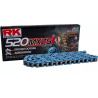 RK ŁAŃCUCH NAPĘDOWY (MOTOCROSS) 520MXZ5-120 ZAPINKA (CL) W ZESTAWIE KOLOR NIEBIESKI (POJEMNOŚĆ: DO 500 CCM) (37,8 KN)