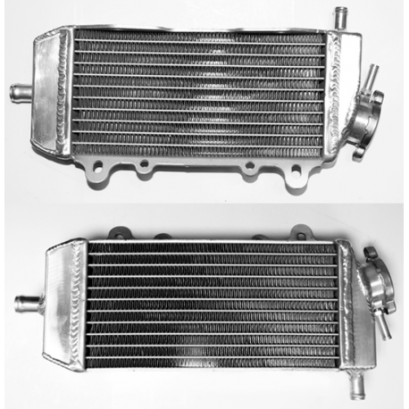 PSYCHIC CHŁODNICA KAWASAKI KXF 250 '04-05, SUZUKI RMZ 250 04-06 WZMOCNIONA O ZWIĘKSZONEJ POJEMNOŚCI LEWA (Z KORKIEM) (SZT.)