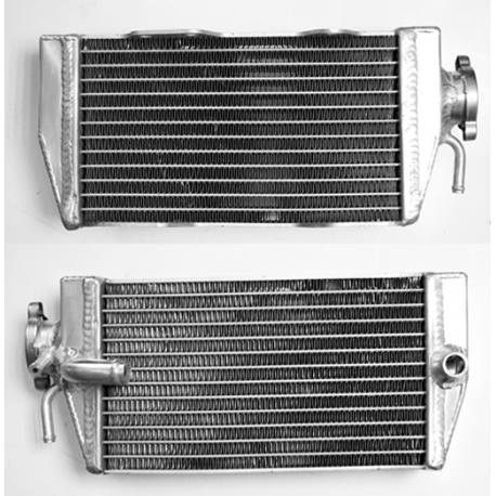 PSYCHIC CHŁODNICA HONDA CRF 450R '02-04 WZMOCNIONA O ZWIĘKSZONEJ POJEMNOŚCI PRAWA (SZT.) (Z KORKIEM)