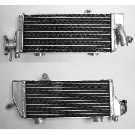 PSYCHIC CHŁODNICA KTM SX 125 '08-15, SX 150 '09-15, SX 250 '07-15 WZMOCNIONA O STANDARDOWEJ POJEMNOŚCI PRAWA (SZT.) (Z KORKIEM)