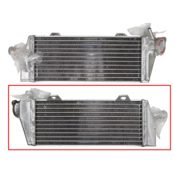 PSYCHIC CHŁODNICA KTM SX 125 16-18, SX 250 17-18, SXF 250/350 16-18, EXCF 250/350 17-18 WZMOCNIONA O ZWIĘKSZONEJ POJEMNOŚCI PRAW