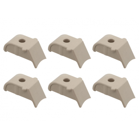 BRONCO 2025/01 ŚLIZGI CIĘŻARKÓW SPRZĘGŁA ODSRODKOWEGO 6 SZT. CF MOTO CFORCE 400 / 500 / 600 '16-'23, UFORCE / ZFORCE 500 '16-'22