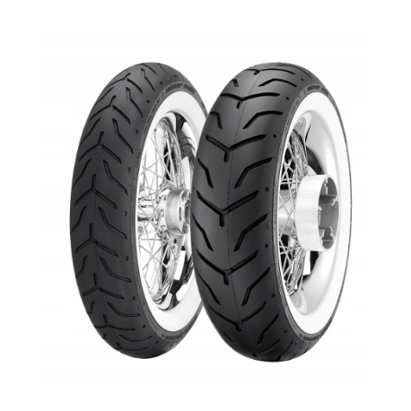 DUNLOP OPONA 180/65B16 D407 T MT 81H TL TYŁ WWW BIAŁY BOK HARLEY DAVIDSON DOT 34/2024