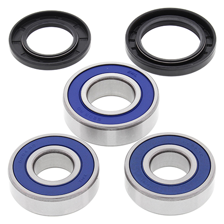 All Balls X, sada ložisek a gufer zadního kola, Kawasaki ER6 / KLE 650 / ZR 750 / ZX6 / ZX 9