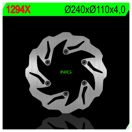 NGx, zadní brzdový kotouč, Beta RR ENDURO 250/300 '12-'20 (240X110X4,2) WAVE (6X6,5mm) (NG141 NG129)