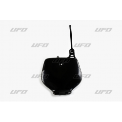 UFOx, přední číslová tabulka, Yamaha YZ 125/250 '92-'99 YZF, WR '98-'99 černá barva