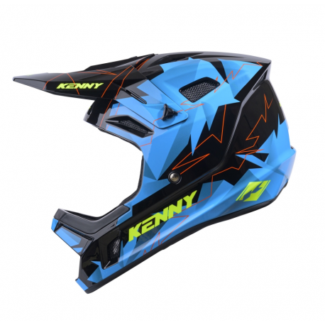 KENNY RACING KASK ROWEROWY MTB DECADE GRAPHIC SMASH BLUE KOLOR NIEBIESKI ROZMIAR L (MIPS)