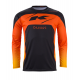KENNY RACING KOSZULKA CROSS/ENDURO MODEL TRACK KID/JUNIOR NEON GREY/ORANGE KOLOR CZARNY/SZARY/POMARAŃCZOWY ROZMIAR XXXXS