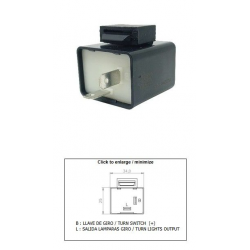 DZE PRZERYWACZ KIERUNKOWSKAZÓW HONDA YAMAHA