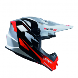 KENNY RACING KASK CROSS/ENDURO TRACK GRAPHIC SPEED BLACK RED KOLOR BIAŁY/CZARNY/CZEROWNY ROZMIAR XL