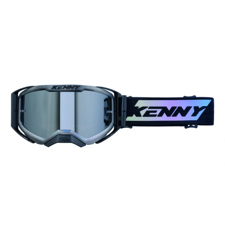 KENNY RACING GOGLE PERFORMANCE EVO 2 PRISM MATT LUSTRO KOLOR SZARY/CZARNY