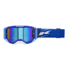 KENNY RACING GOGLE PERFORMANCE EVO 2 WHITE BLUE MIRROR-LUSTRO KOLOR BIAŁY/NIEBIESKI