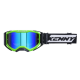 KENNY RACING GOGLE PERFORMANCE EVO 2 NEON GREEN MIRROR LENS-LUSTRO KOLOR ZIEOLNY FLUO/ BIAŁY/CZARNY