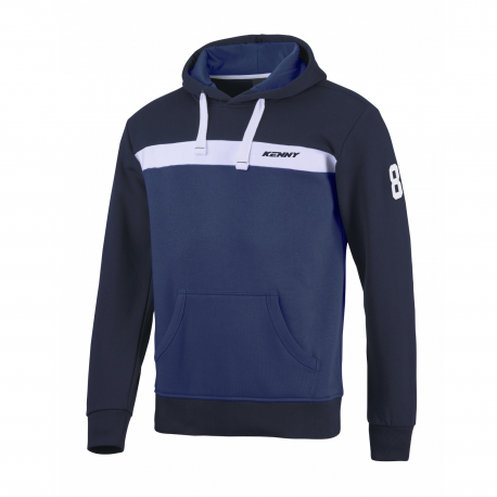 KENNY RACING BLUZA Z KAPTUREM COLLEGE BLUE KOLOR NIEBIESKI ROZMIAR XXL