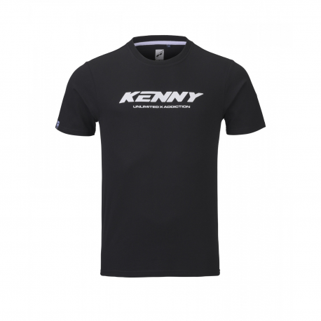 KENNY RACING T-SHIRT CORE BLACK KOLOR CZARNY ROZMIAR M