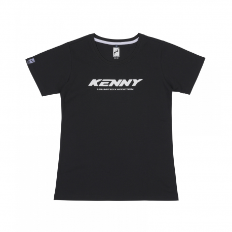 KENNY RACING T-SHIRT DAMSKI CORE BLACK KOLOR CZARNY ROZMIAR M