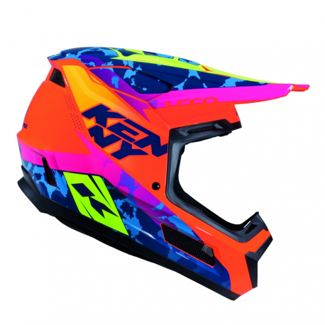 KENNY RACING KASK CROSS/ENDURO PERFORMANCE ERT GRAPHIC + SOCAL KOLOR POMARAŃCZOWY/ ROZMIAR M