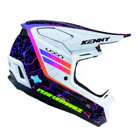 KENNY RACING KASK CROSS/ENDURO PERFORMANCE ERT GRAPHIC + WAVE BLACK WHITE KOLOR CZARNY/BIAŁY ROZMIAR S