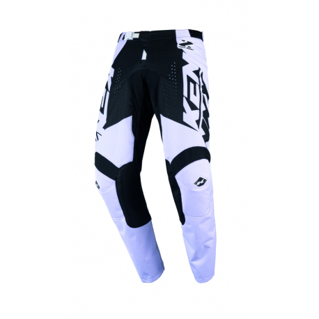 KENNY RACING SPODNIE CROSS/ENDURO TRACK ZOOM BLACK WHITE KOLOR CZARNY/BIAŁY ROZMIAR L (34)