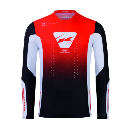 KENNY RACING KOSZULKA CROSS/ENDURO PERFORMANCE RED KOLOR CZEROWNY ROZMIAR L