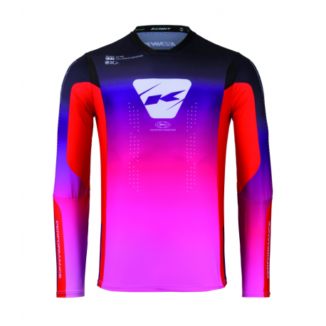 KENNY RACING KOSZULKA CROSS/ENDURO PERFORMANCE KID/JUNIOR/DZECIĘCE PURPLE KOLOR FIOLETOWY ROZMIAR XS (10/12 LAT)