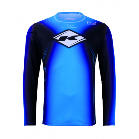 KENNY RACING KOSZULKA CROSS/ENDURO TRACK FOCUS BLUE KOLOR NIEBIESKI ROZMIAR S