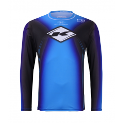 KENNY RACING KOSZULKA CROSS/ENDURO TRACK KID/JUNIOR/DZECIĘCE FOCUS BLUE KOLOR NIEBIESKI ROZMIAR XXXXS ( 3/4 LATA)