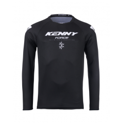 KENNY RACING KOSZULKA CROSS/ENDURO TRACK KID/JUNIOR/DZECIĘCE FOCUS BLACK KOLOR CZARNY ROZMIAR XXS (7/9 LAT)