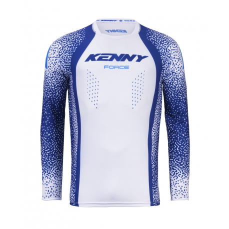 KENNY RACING KOSZULKA CROSS/ENDURO FORCE PIXEL NAVY WHITE KOLOR NIEBIESKI/BIAŁY ROZMIAR S