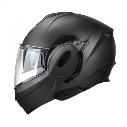 KAPPA 2024/12 KASK KV55 SOLID SZCZĘKOWY MODUŁOWY (FLIP-BACK) Z BLENDĄ KOLOR CZARNY MATT ROZMIAR 60 / L (HOMOLOGACJA ECE 22R06)