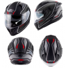 KAPPA 2024/12 KASK KV52 KRONOS INTEGRALNY Z BLENDĄ KOLOR CZARNY TYTANOWY MAT CARBON LOOK ROZMIAR 60 / L (HOMOLOGACJA ECE 22R06)