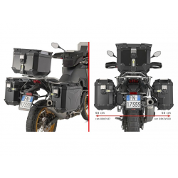 KAPPA 2025/05 STELAŻ KUFRÓW BOCZNYCH MONOKEY CAM SIDE KOVE 800 X PRO '24-'25 - POD KUFRY KVG K'VOYAGER ALU - PRAWY KVGS33 WCIĘTY