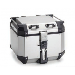 Kappa, centrální kufr 42L Monokey KVG420A K'Voyager ALU, barva stříbrná