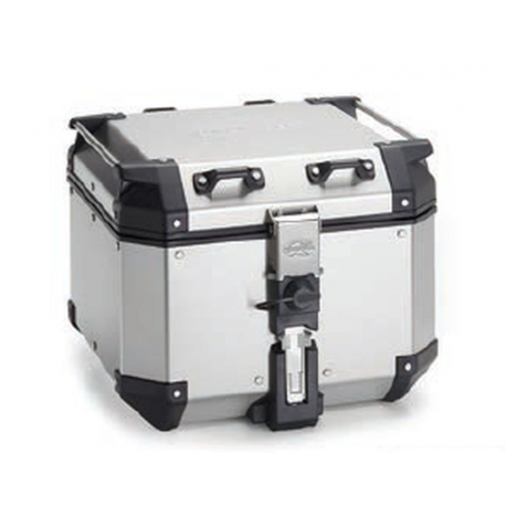 KAPPA 2025/05 KUFER CENTRALNY 42L MONOKEY KVG420A K'VOYAGER ALUMINIOWY KOLOR SREBRNY