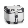 KAPPA 2025/05 KUFER CENTRALNY 42L MONOKEY KVG420A K'VOYAGER ALUMINIOWY KOLOR SREBRNY