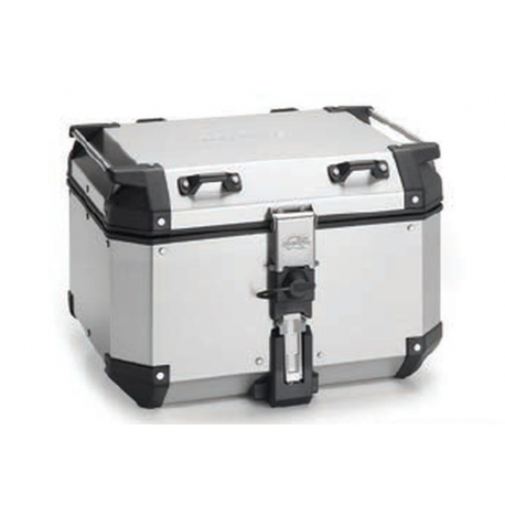 KAPPA 2025/05 KUFER CENTRALNY 48L MONOKEY KVG480A K'VOYAGER ALUMINIOWY KOLOR SREBRNY